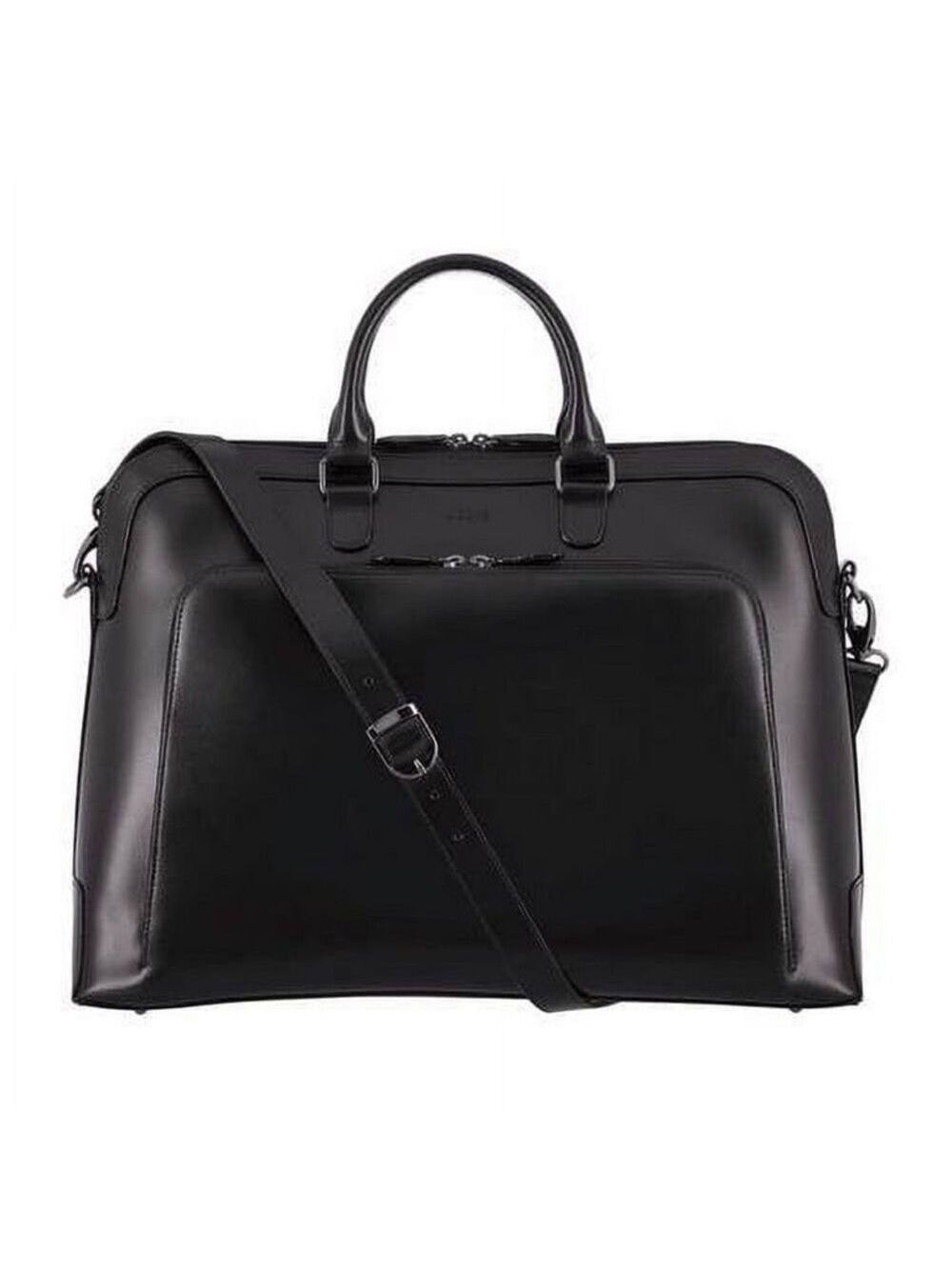 Lodis RFID Audrey Brera Leather Briefcase Black